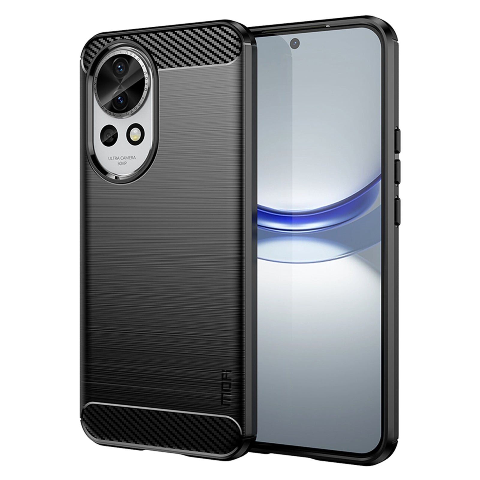 MOFI JK TPU Series-1 For Huawei nova 12 5G Phone Cover Brushed Shock Absorbing Case MOFI JK TPU Series-1 For Huawei nova 12 5G Phone Cover Brushed Shock Absorbing Case